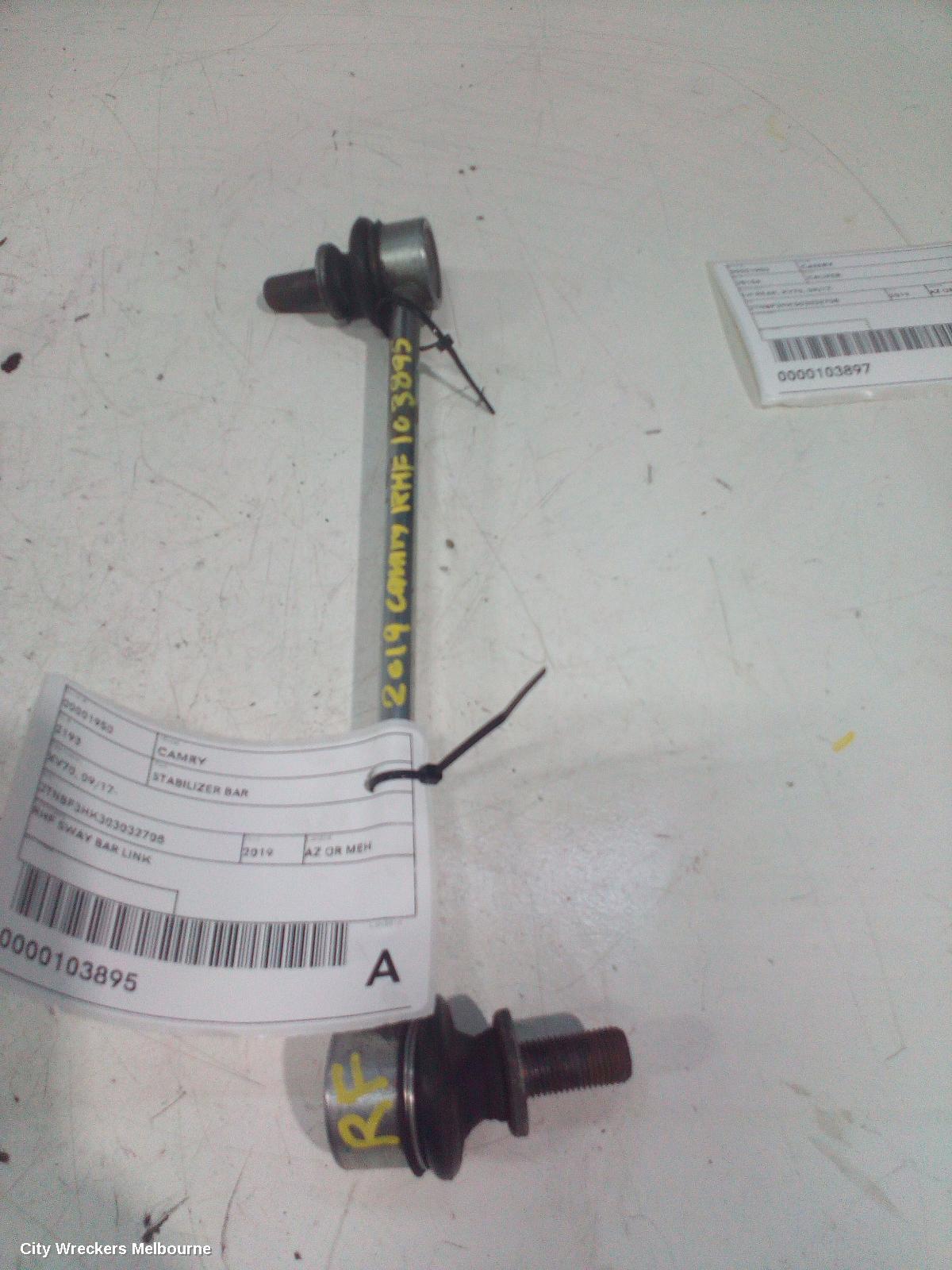 TOYOTA CAMRY STABILISER BAR, XV70, 09/2017 - 05/2024
