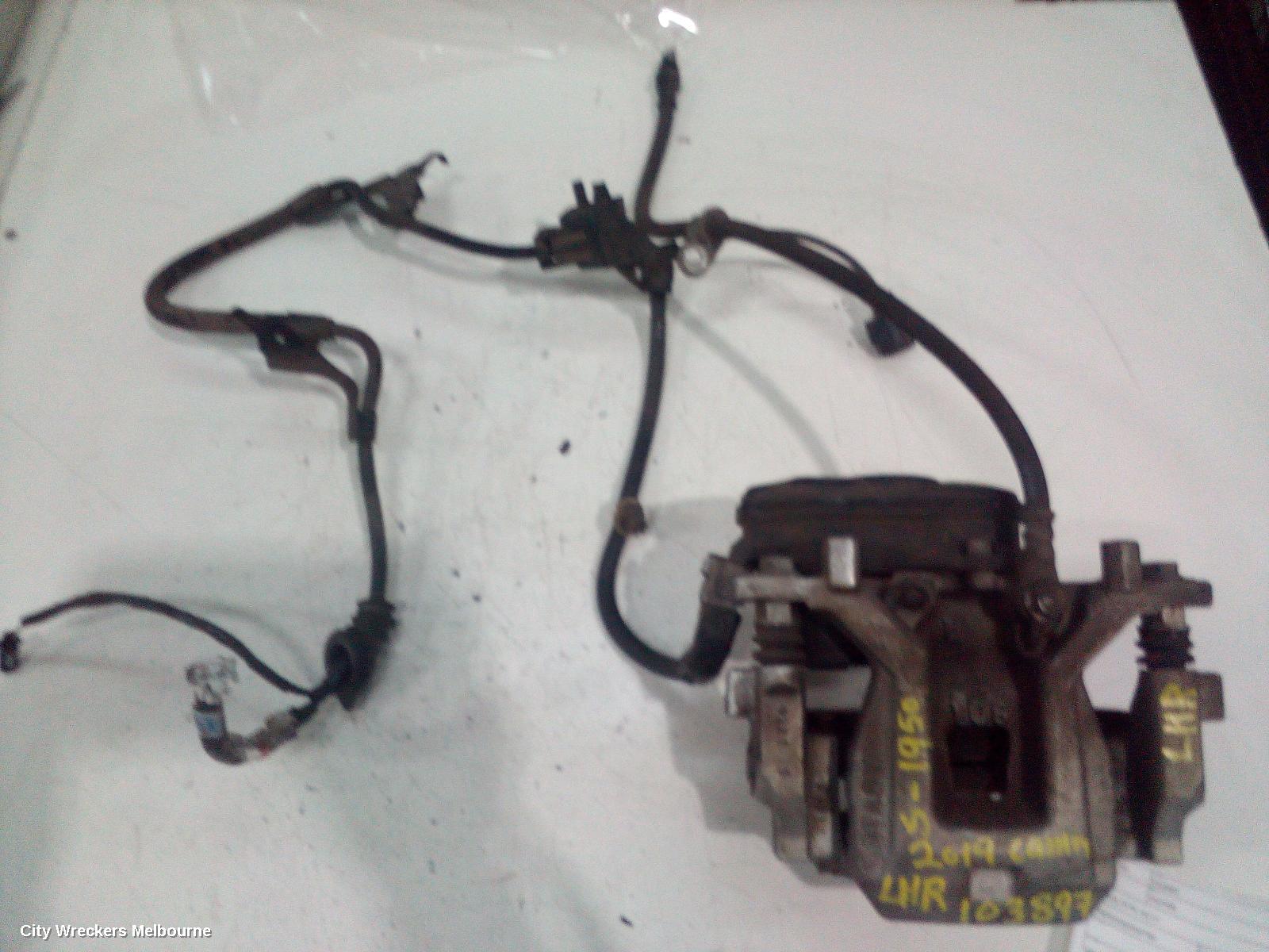 TOYOTA CAMRY CALIPER, LH REAR, XV70, 09/2017 ONWARDS