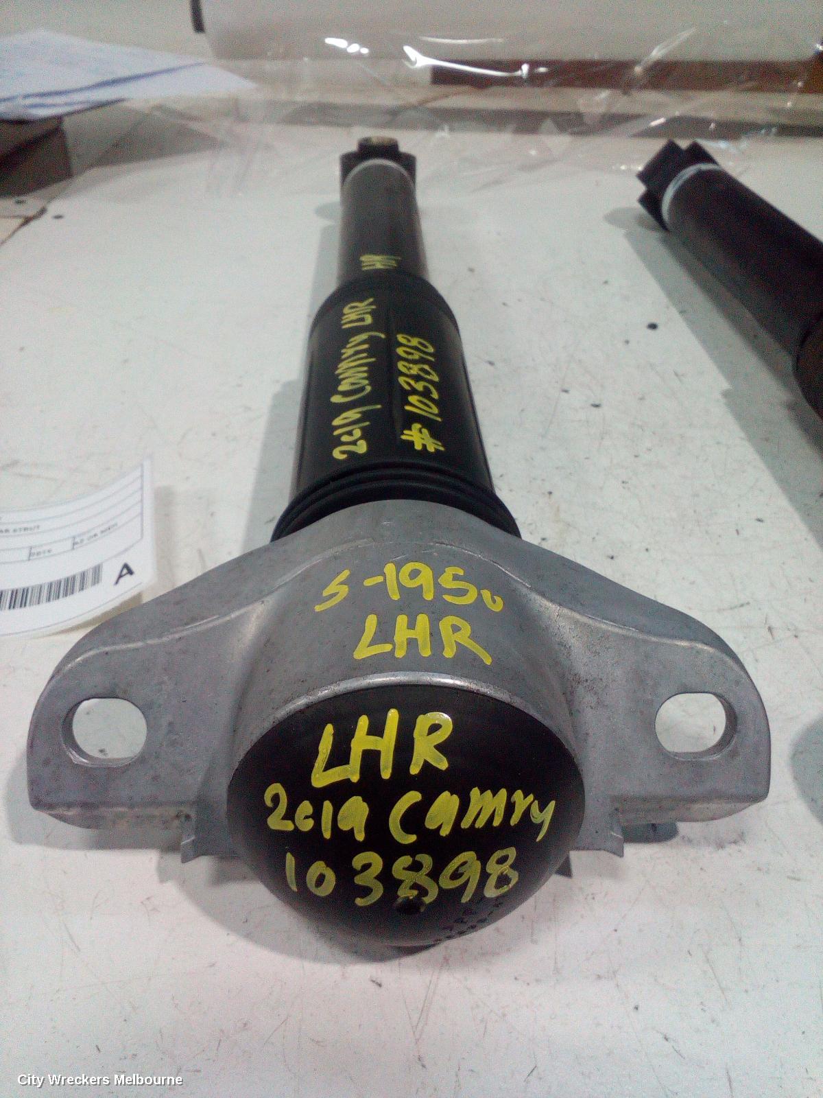TOYOTA CAMRY LEFT REAR STRUT, XV70, 09/2017 - 05/2024