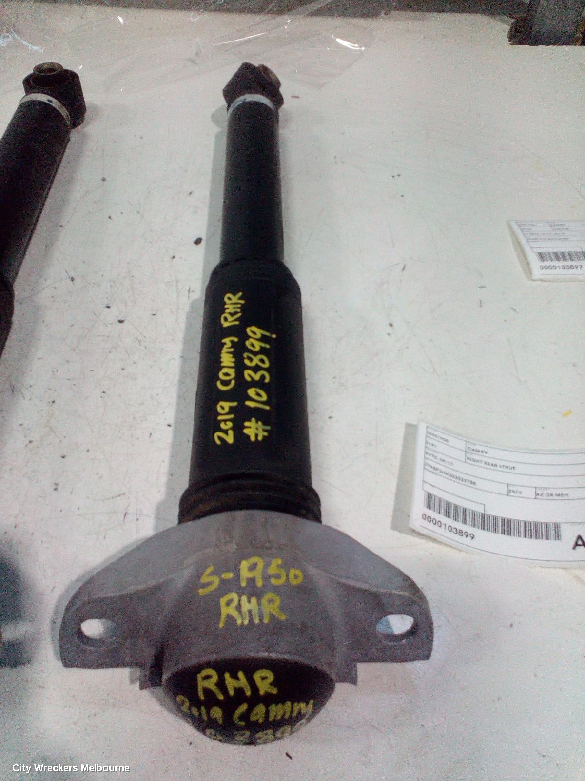 TOYOTA CAMRY RIGHT REAR STRUT, XV70, 09/2017 - 05/2024