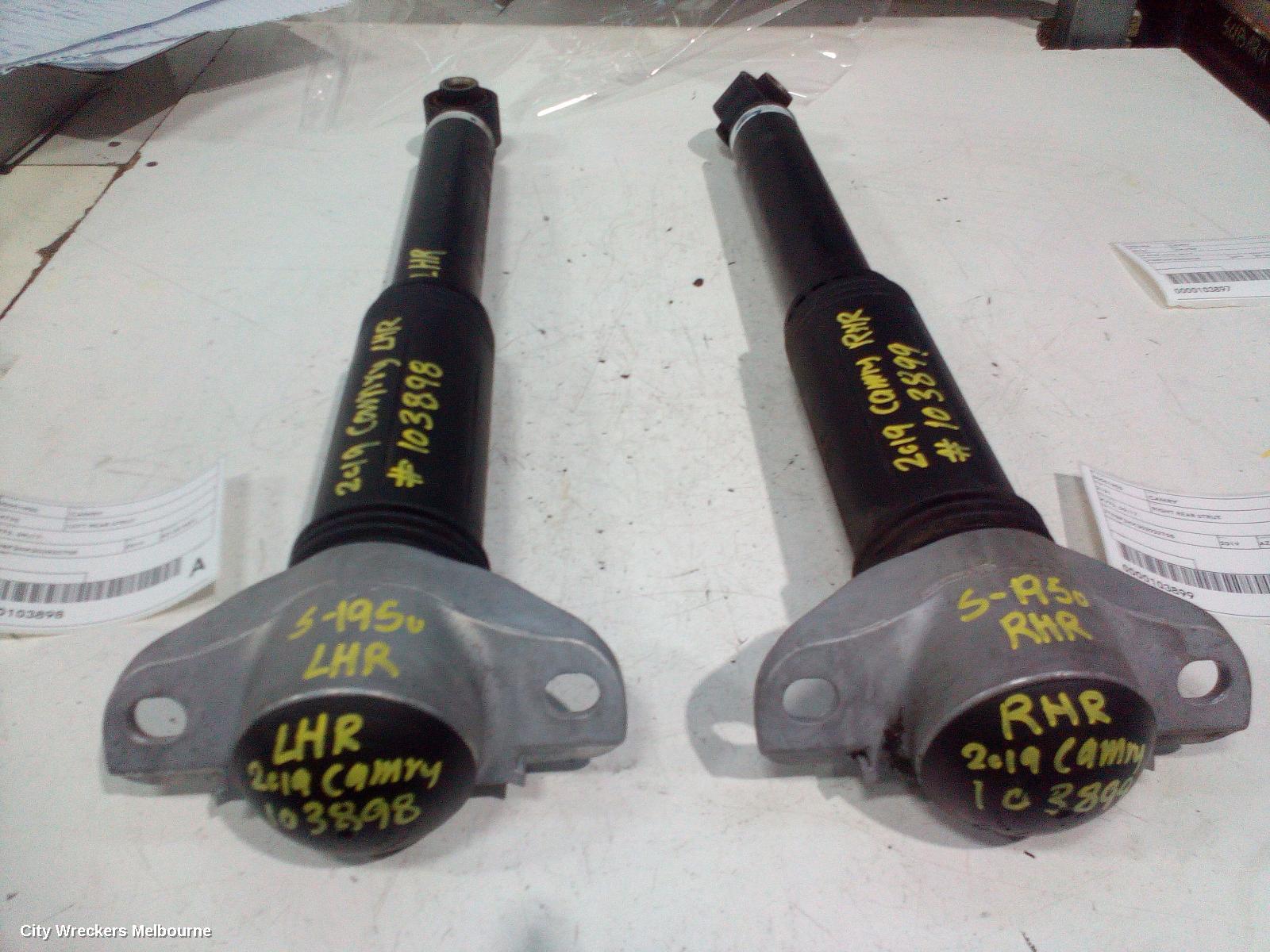 TOYOTA CAMRY RIGHT REAR STRUT, XV70, 09/2017 - 05/2024