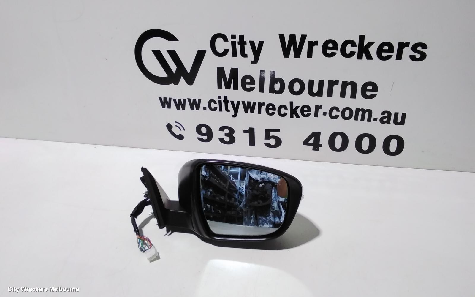 NISSAN XTRAIL RIGHT DOOR MIRROR, T32, TL/TI/ST-L, W/ CAMERA TYPE, 02/2014 ONWARDS