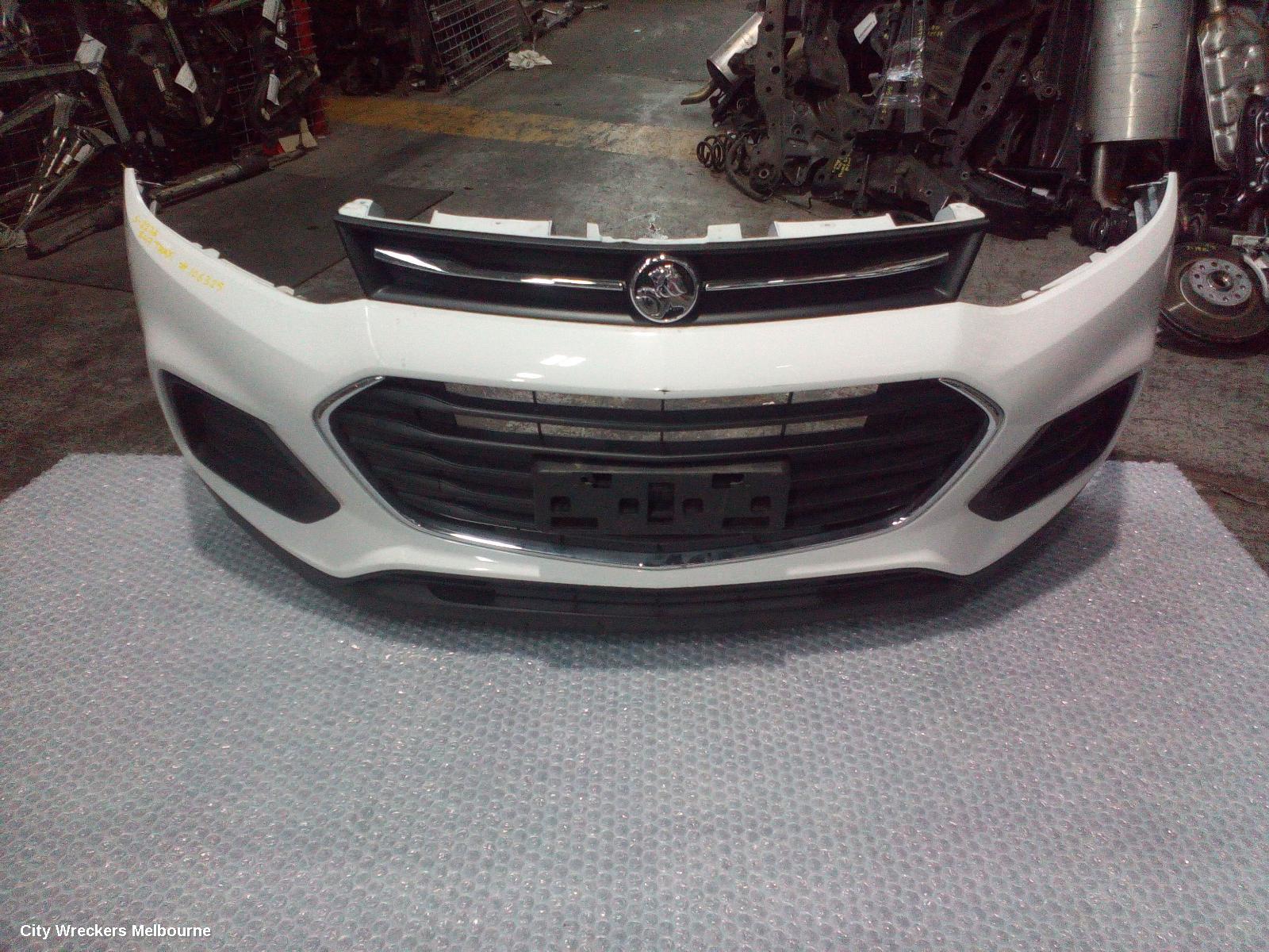 HOLDEN TRAX FRONT BUMPER, BUMPER BAR (2 PIECE), TJ SERIES, 10/2016 - 12/2020