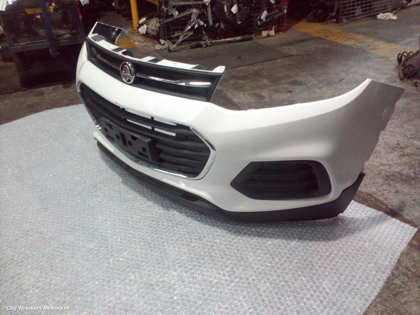 HOLDEN TRAX FRONT BUMPER, BUMPER BAR (2 PIECE), TJ SERIES, 10/2016 - 12/2020