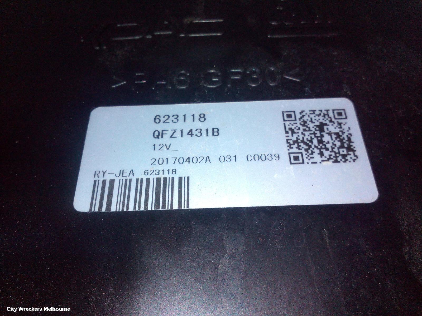 HOLDEN TRAX FAN, RAD FAN, 1.4, AUTO T/M, TJ SERIES, 08/2014 - 12/2020