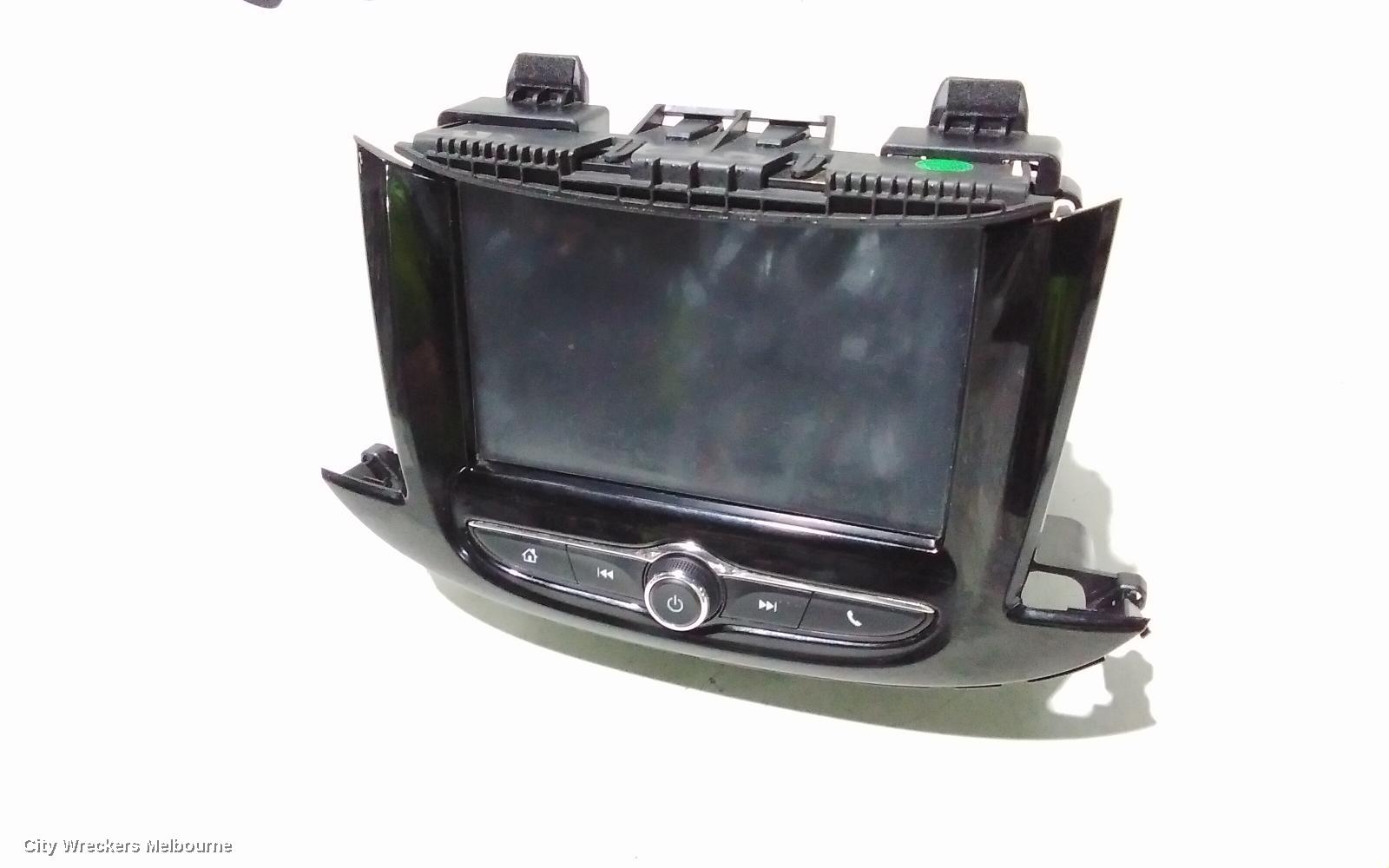 HOLDEN TRAX RADIO/CD/DVD/SAT/TV, TOUCHSCREEN UNIT, TJ SERIES, LATE TYPE, 10/2016 - 12/2020
