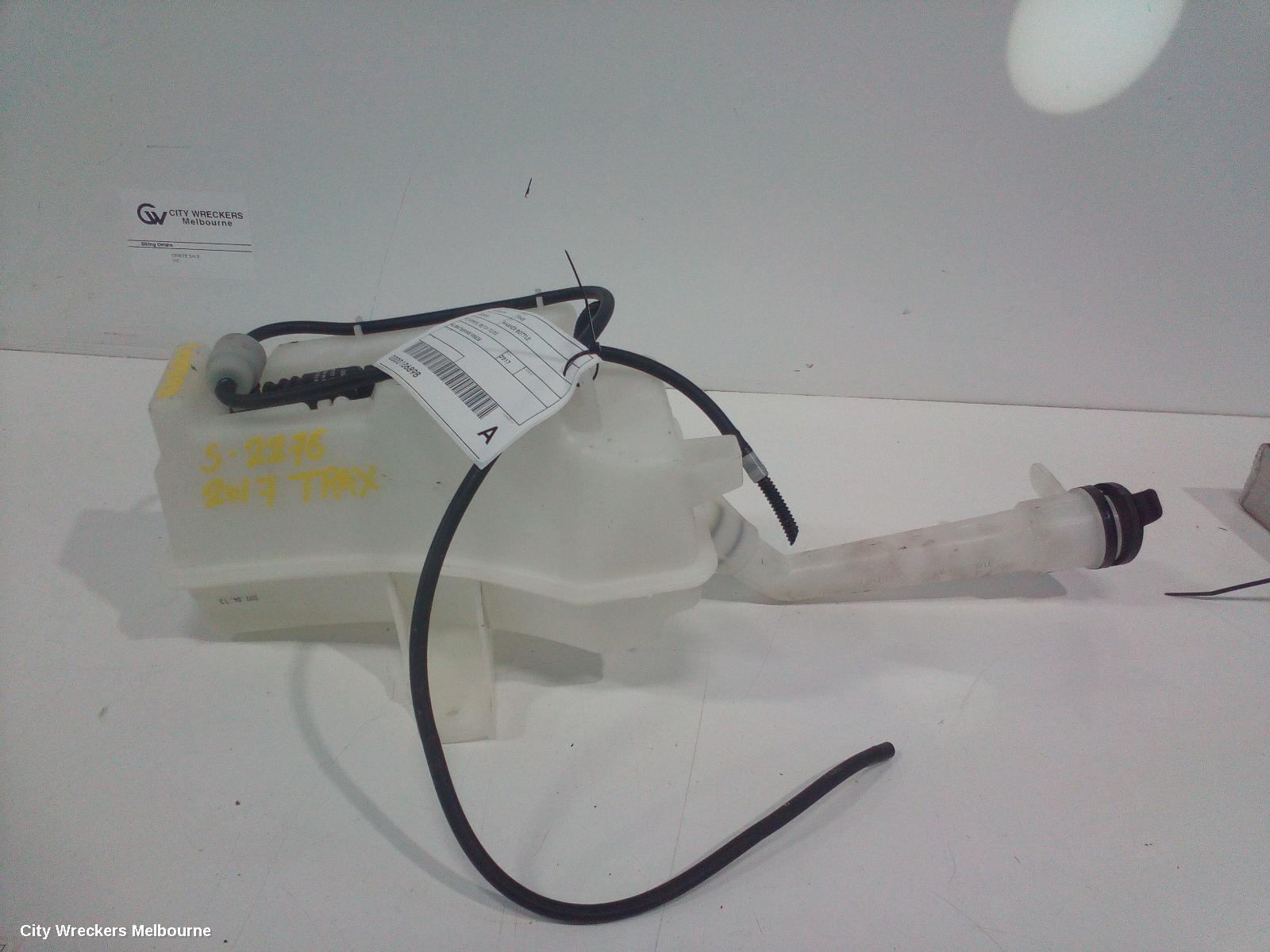 HOLDEN TRAX WASHER BOTTLE, TJ SERIES, 08/2013 - 12/2020