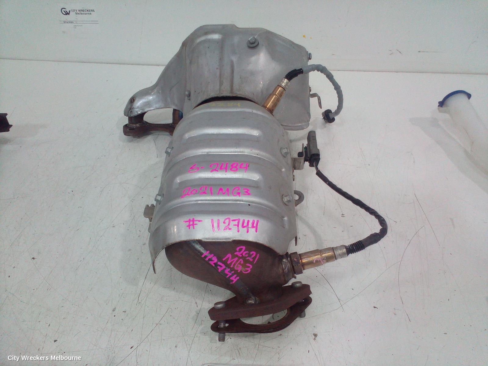 MG MG3 CATALYTIC CONVERTER, MANIFOLD-CAT TYPE, 1.5, PETROL, SZP1, 07/2016 ONWARDS