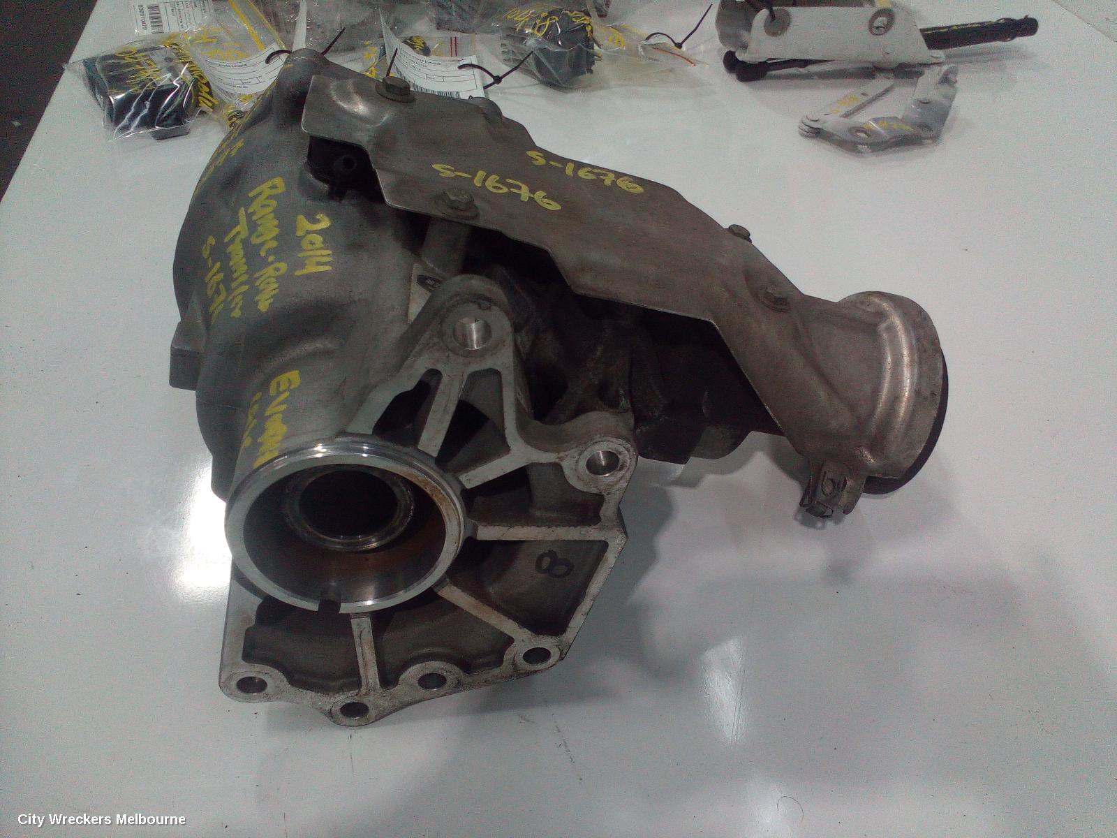 LAND ROVER RANGEROVER EVOQUE TRANSFER CASE, AUTO, DIESEL, 2.2, 9 SPEED, L538, 03/2014 - 08/2015