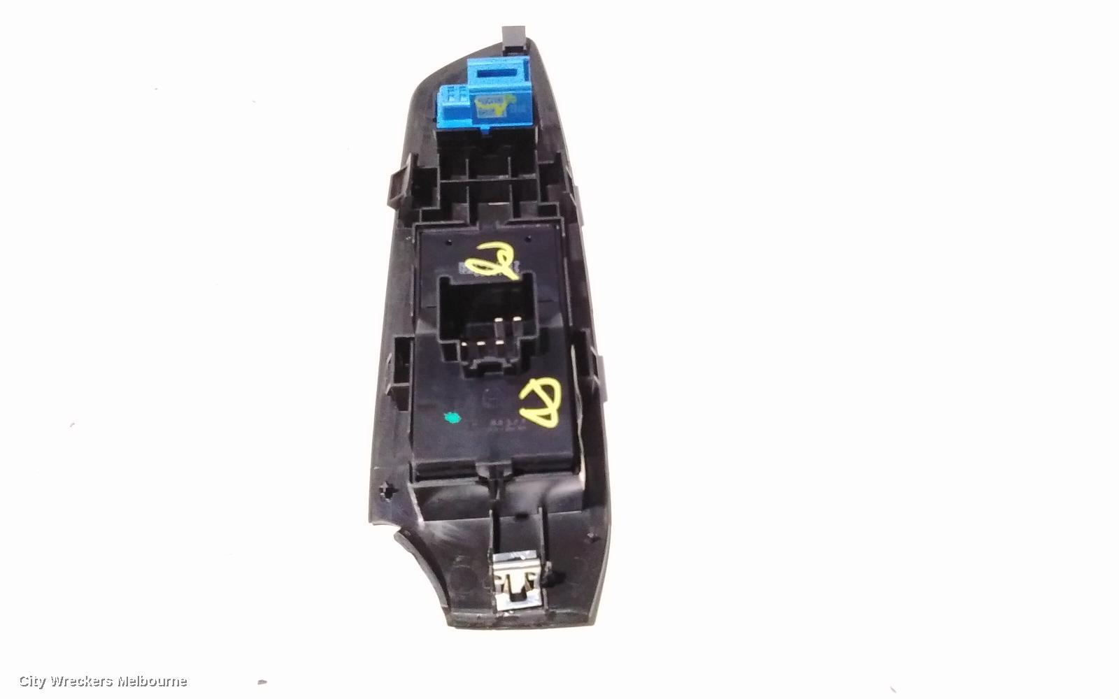 HOLDEN TRAX PWR DR WIND SWITCH, LH FRONT, TJ SERIES, 08/2013 - 12/2020