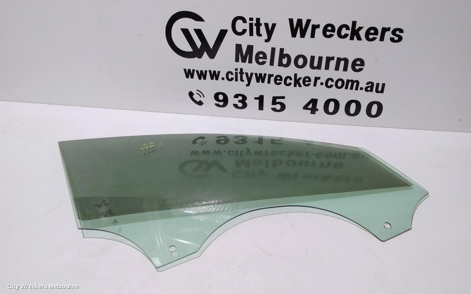 VOLKSWAGEN PASSAT RIGHT FRONT DOOR WINDOW, WAGON, B8/MK7, 06/2015 ONWARDS