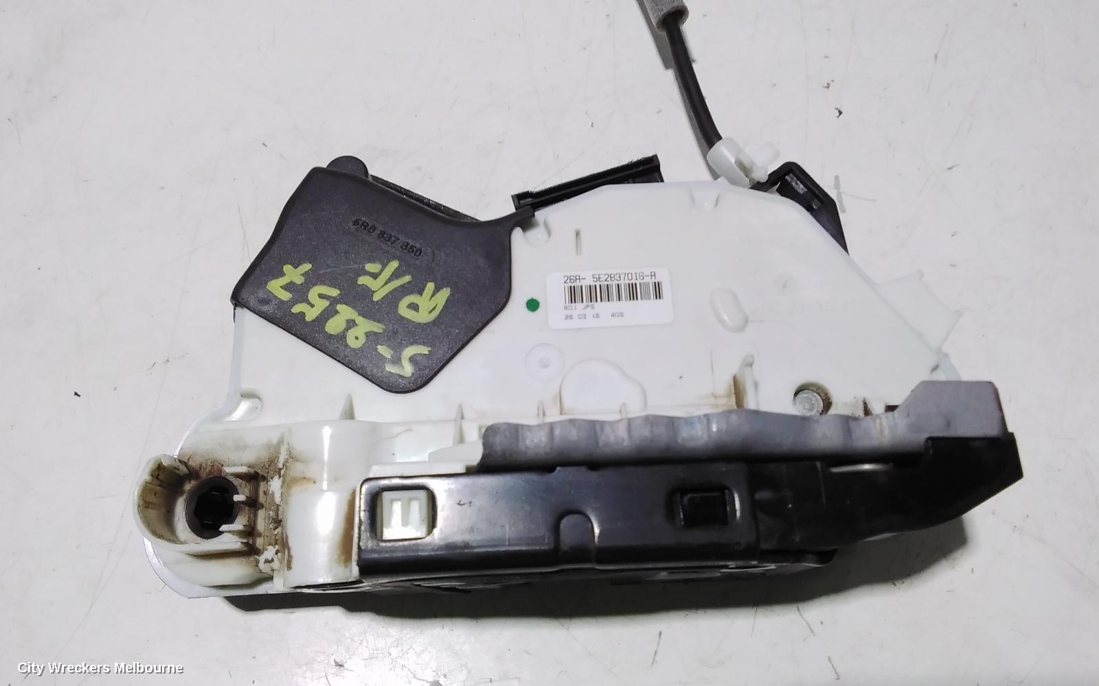 VOLKSWAGEN PASSAT DOOR/BOOT/GATE LOCK, B8/MK7, RIGHT FRONT DOOR, 06/2015 ONWARDS