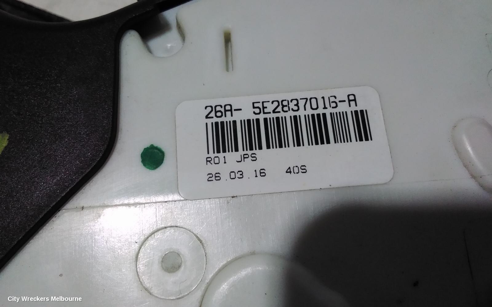 VOLKSWAGEN PASSAT DOOR/BOOT/GATE LOCK, B8/MK7, RIGHT FRONT DOOR, 06/2015 ONWARDS