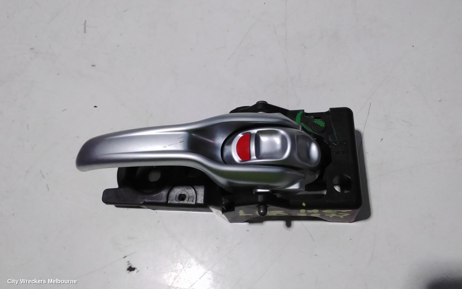 JEEP CHEROKEE DOOR HANDLE, KL, LH REAR, INNER, 02/2014 - 11/2022