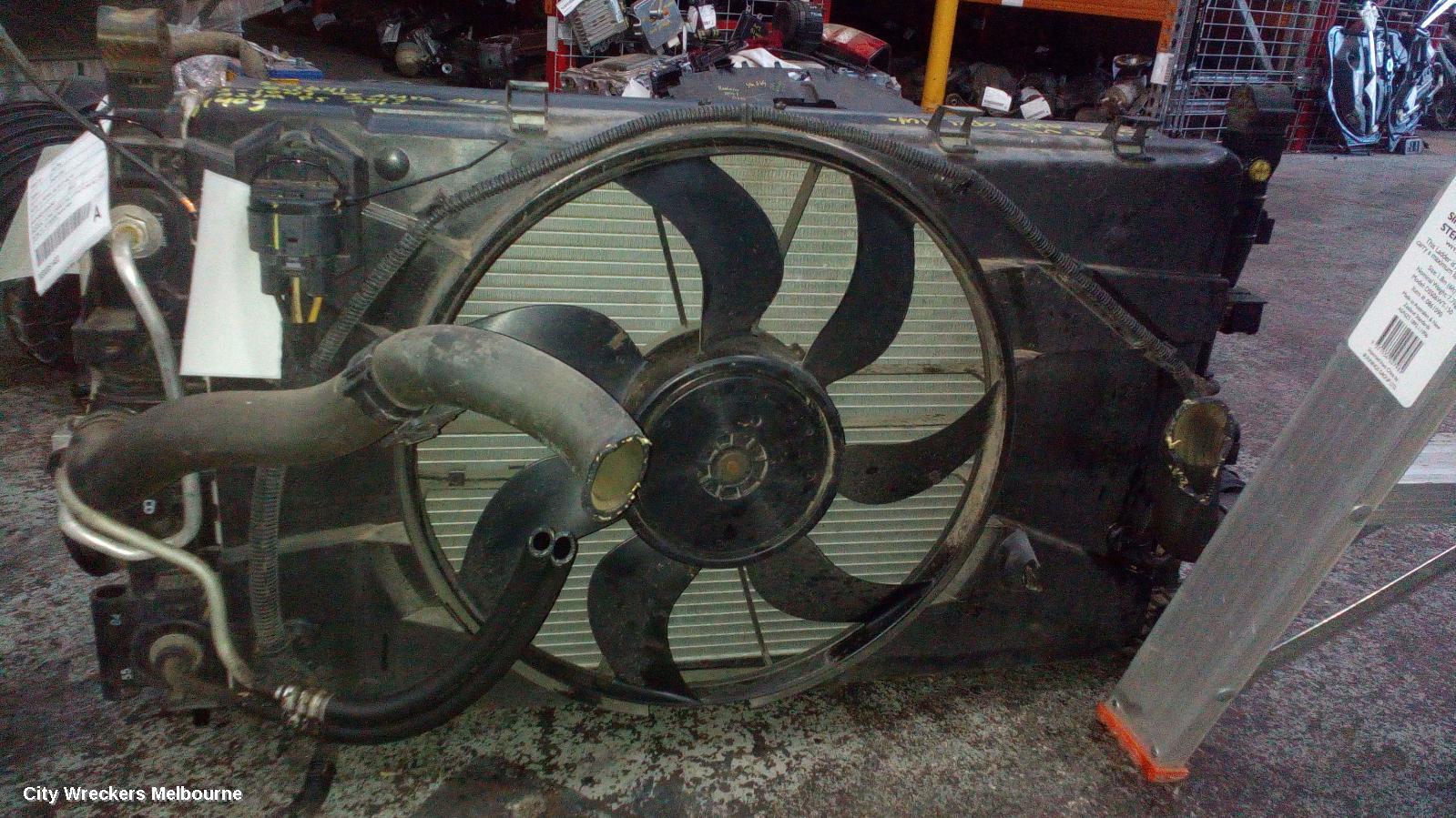 OPEL ASTRA FAN, RAD FAN, 1.6, PETROL, AUTO T/M TYPE, AS, 09/2012 - 08/2013