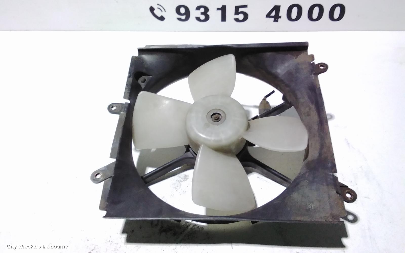 TOYOTA RAV4 FAN, RAD FAN, LH SIDE (4BLADES), SXA1#R, 07/1994 - 06/2000