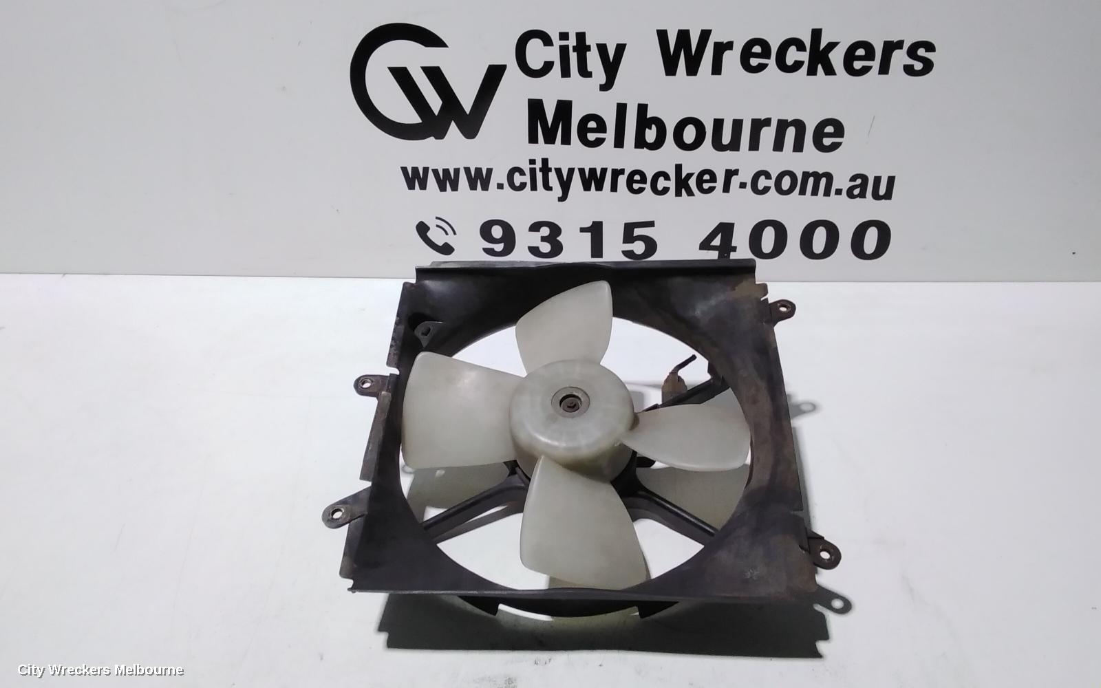 TOYOTA RAV4 FAN, RAD FAN, LH SIDE (4BLADES), SXA1#R, 07/1994 - 06/2000