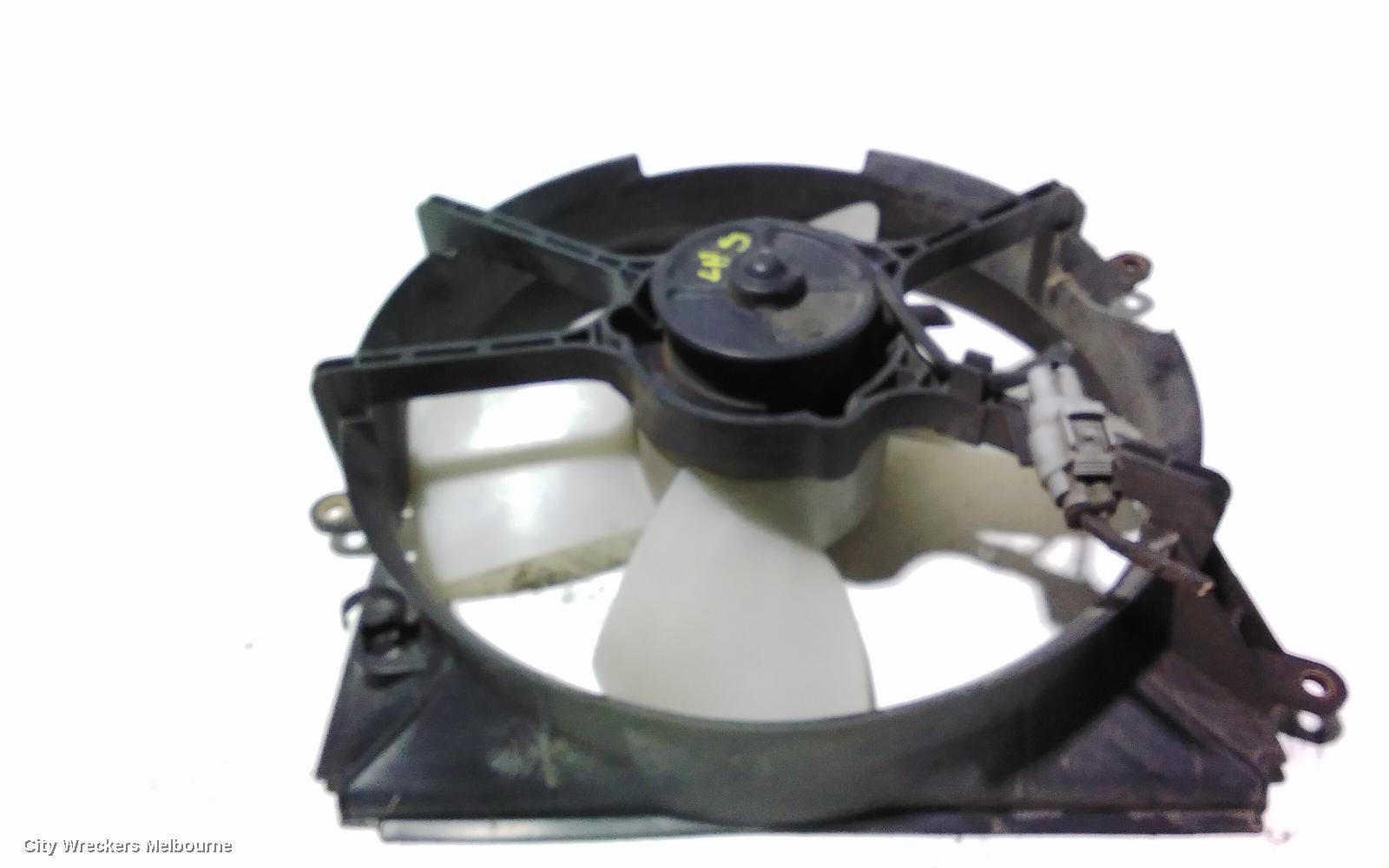 TOYOTA RAV4 FAN, RAD FAN, LH SIDE (4BLADES), SXA1#R, 07/1994 - 06/2000