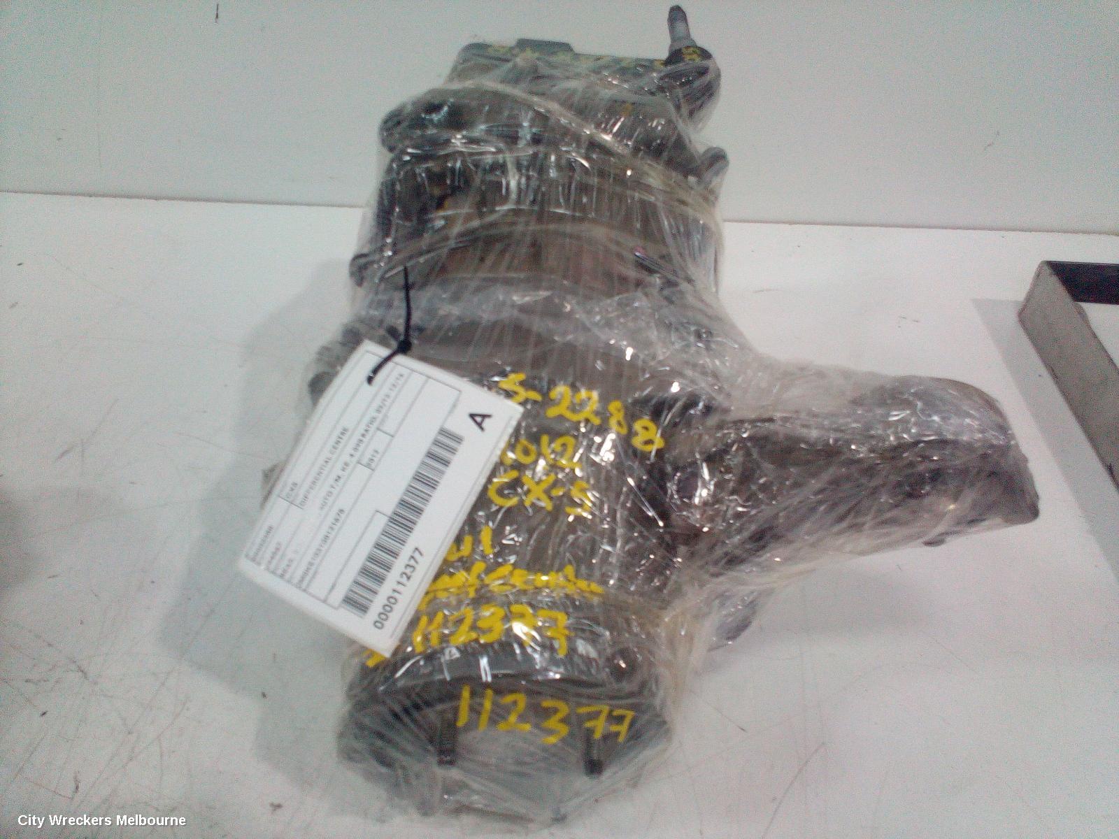 MAZDA CX5 DIFFERENTIAL CENTRE, REAR, 2.2, DIESEL, AUTO T/M, KE, 4.090 RATIO, 02/2012 - 12/2016