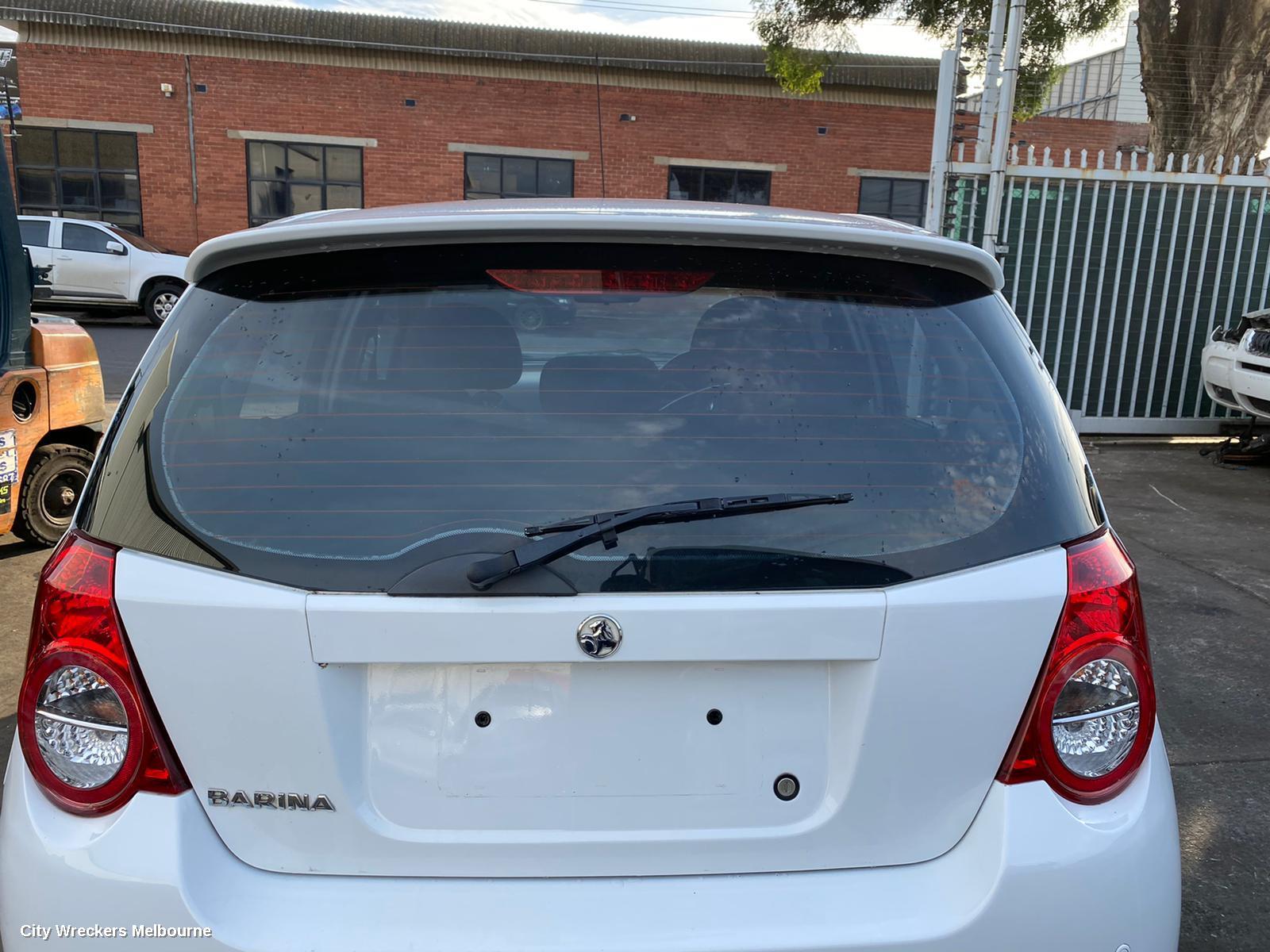 HOLDEN BARINA GRILLE, BUMPER GRILLE, TK HATCH, 07/2008 - 12/2012