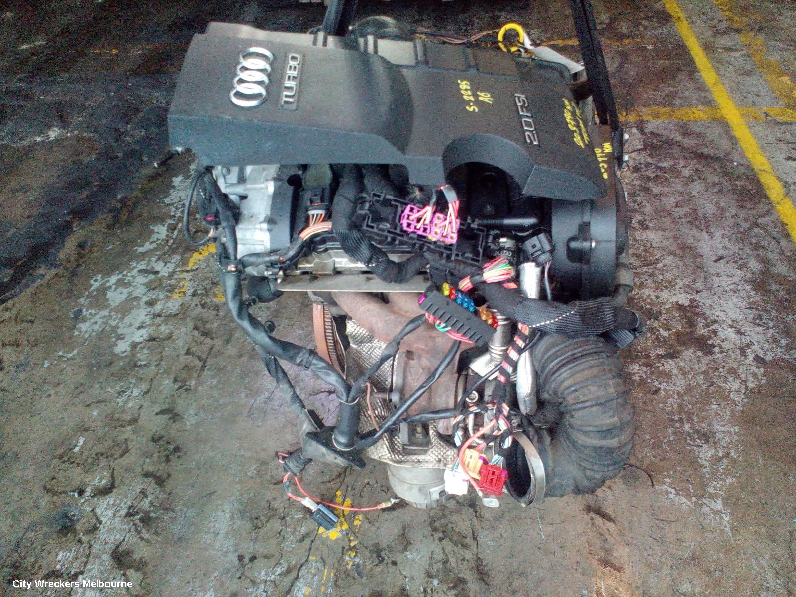 AUDI A6 ENGINE, PETROL, 2.0, TURBO, C6/4F (A6), BPJ CODE, 09/2006 - 06/2011