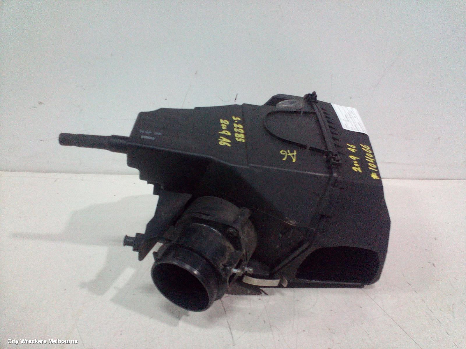 AUDI A6 AIR CLEANER/BOX, AIR CLEANER, 4F/C6, 2.0, PETROL, 09/2006 - 06/2011