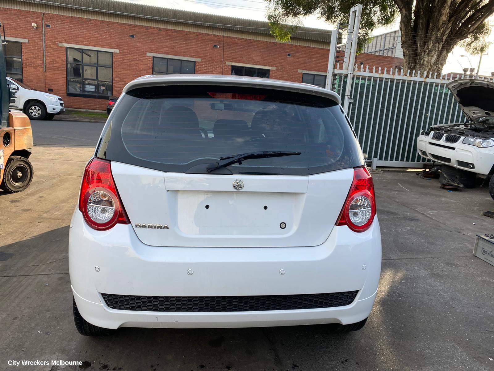 HOLDEN BARINA GRILLE, BUMPER GRILLE, TK HATCH, 07/2008 - 12/2012