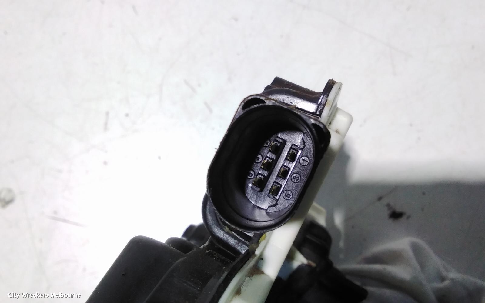 VOLKSWAGEN AMAROK DOOR/BOOT/GATE LOCK, LEFT REAR DOOR LOCK, P/N 5N0839015J, 2H, 12/2010 ONWARDS