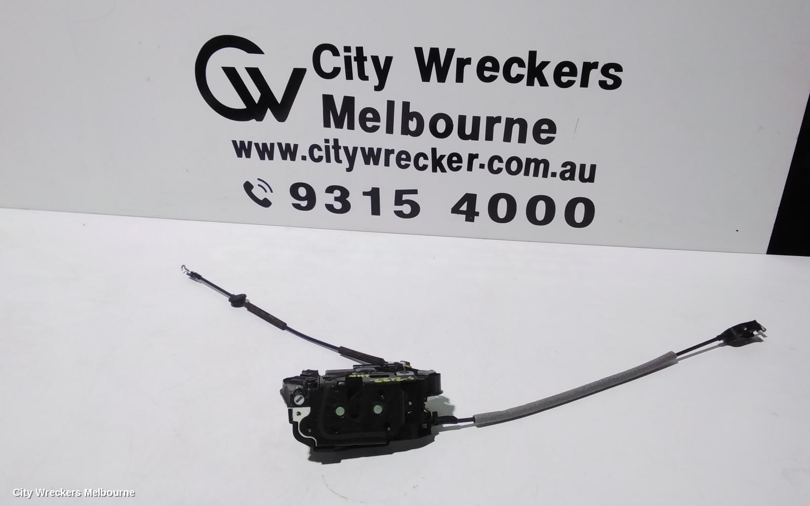 VOLKSWAGEN AMAROK DOOR/BOOT/GATE LOCK, LEFT REAR DOOR LOCK, P/N 5N0839015J, 2H, 12/2010 ONWARDS