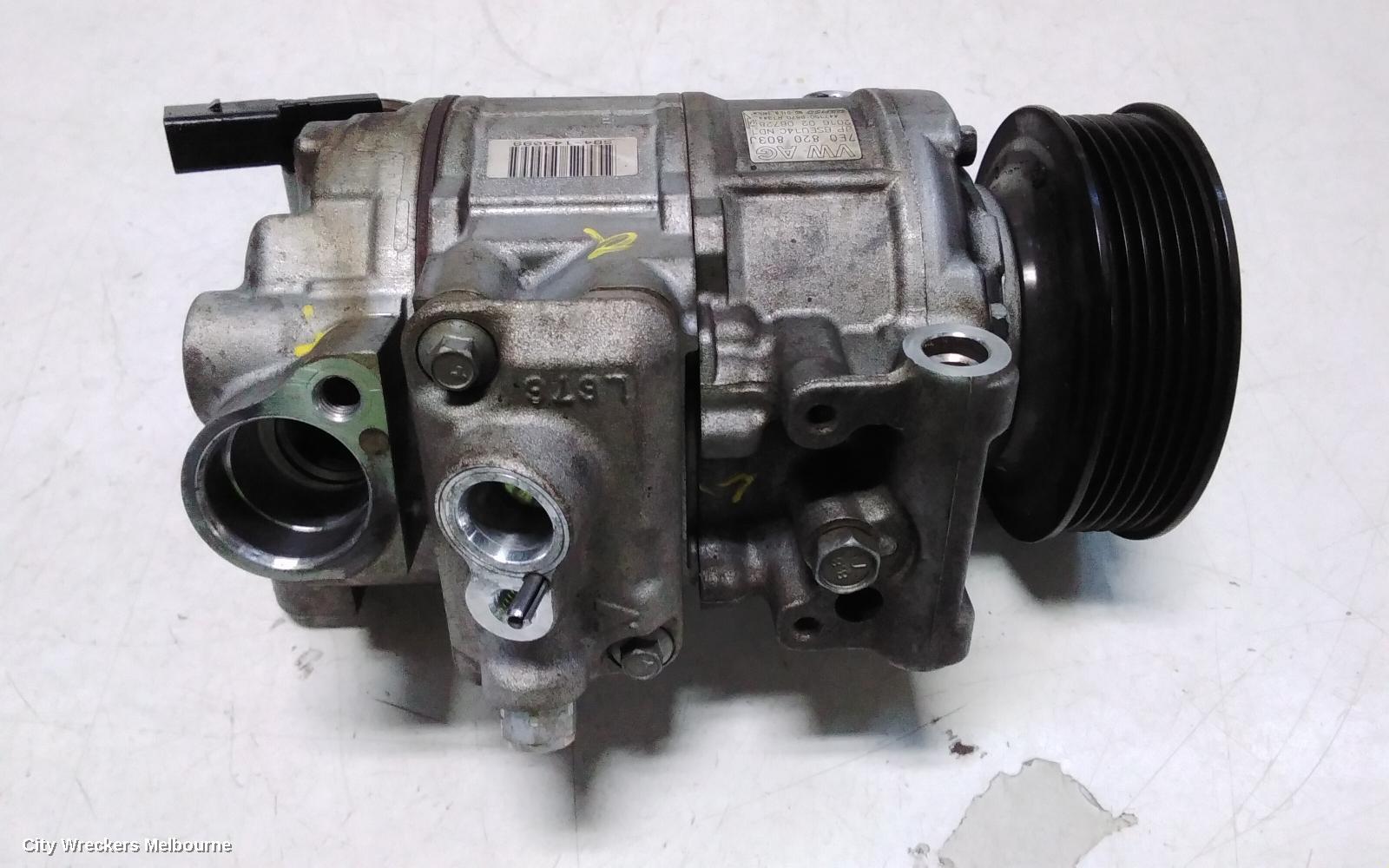 VOLKSWAGEN AMAROK A/C COMPRESSOR, 2H, 2.0, DIESEL, 06/2012 ONWARDS