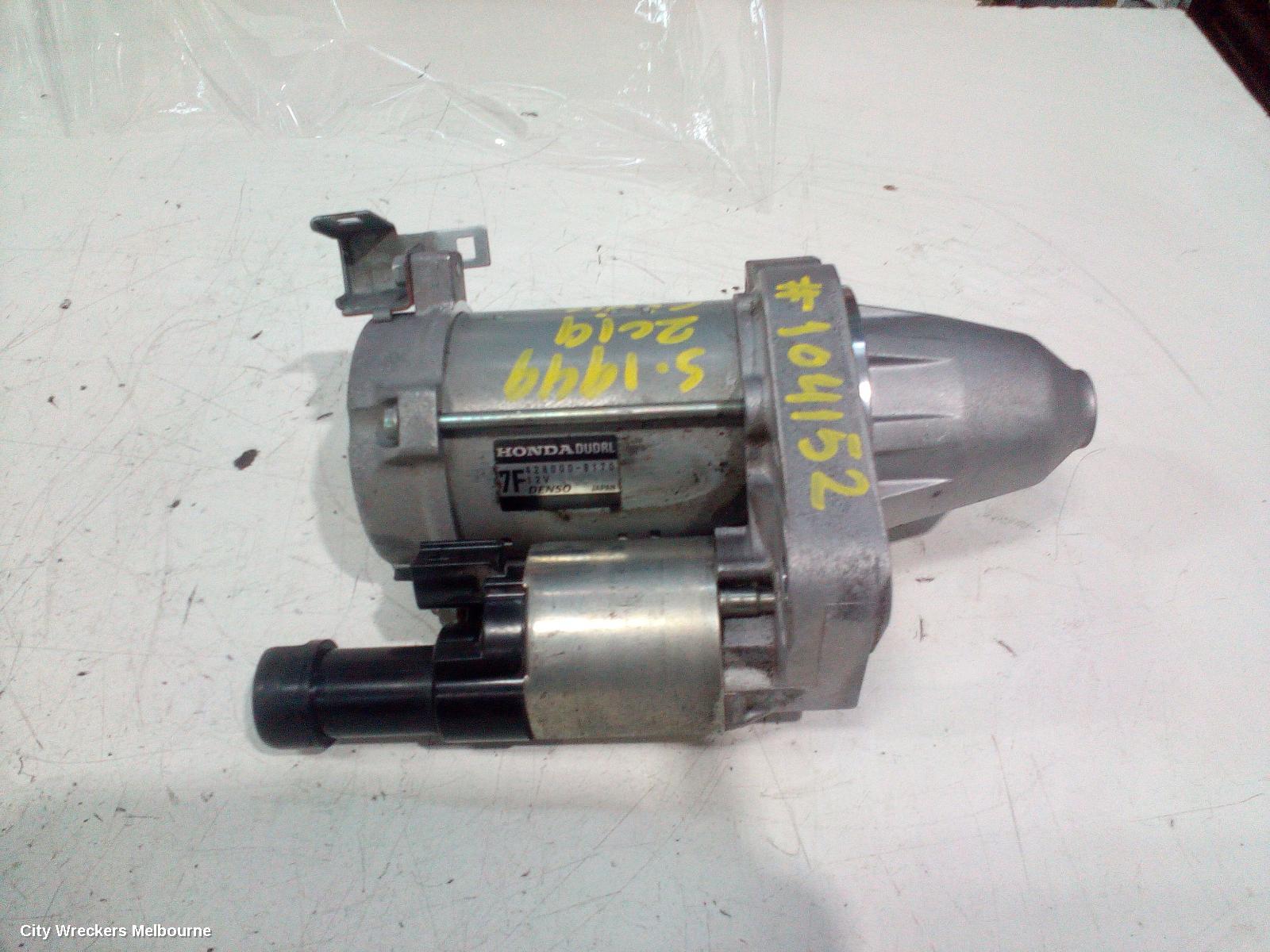 HONDA CIVIC STARTER, PETROL, 1.8, 10TH GEN, 05/2016 - 08/2021
