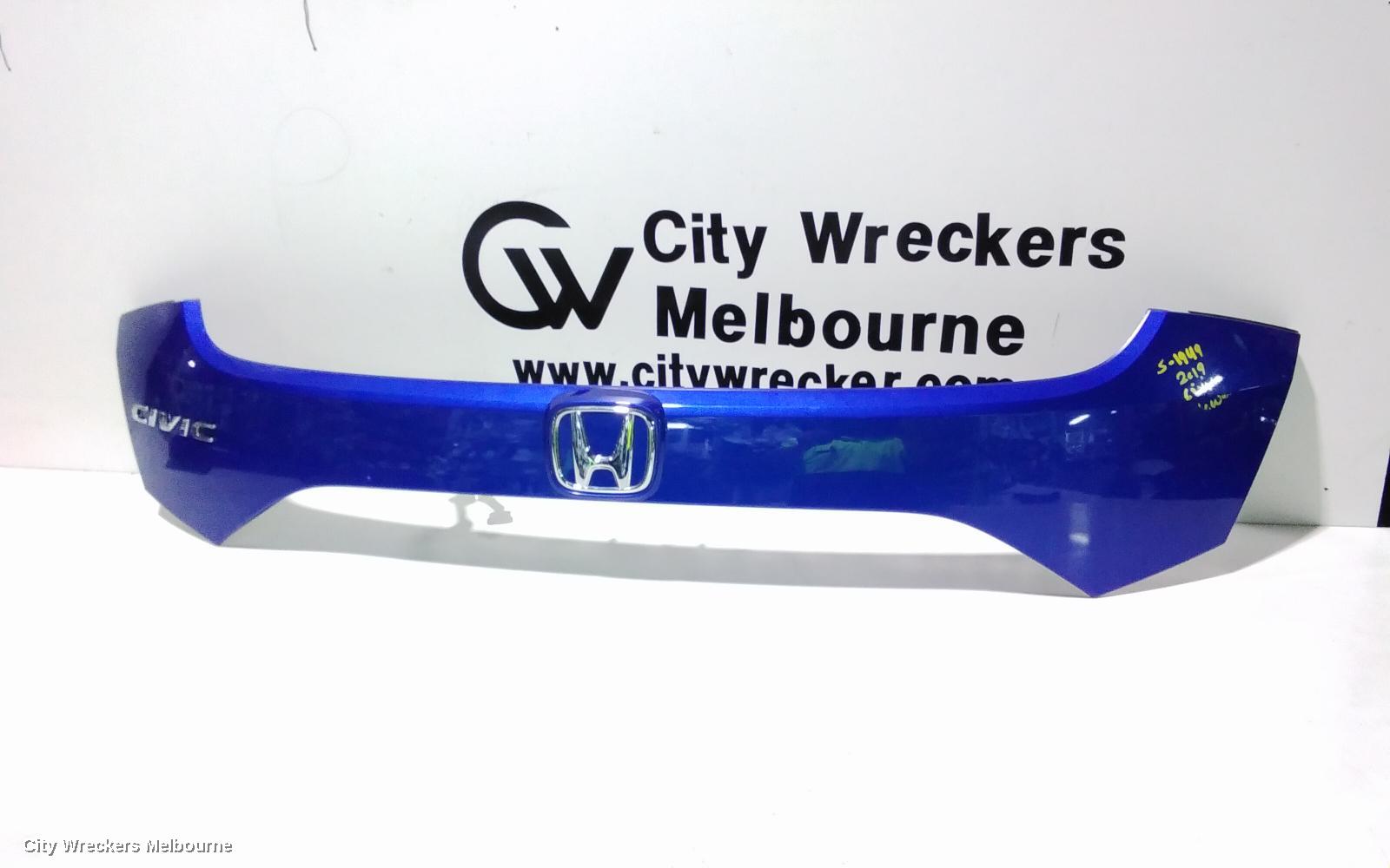 HONDA CIVIC REAR GARNISH, TAILGATE GARNISH, 10TH GEN, HATCH, VTI/VTI-S/VTI-L/RS/VTI-LX, 02/2017 - 08/2021