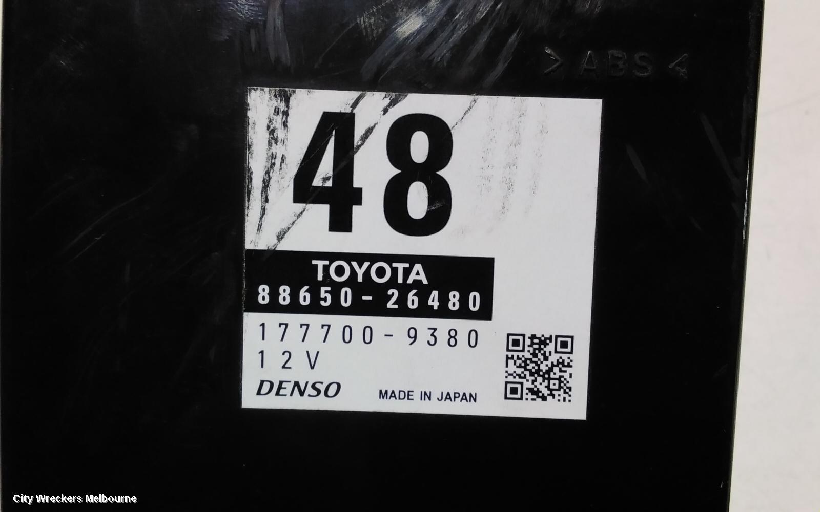 TOYOTA HIACE, TRH/KDH 03/2005 - 04/2019, 48    88650-26480   AIR CONDITION MODUL : 104178
