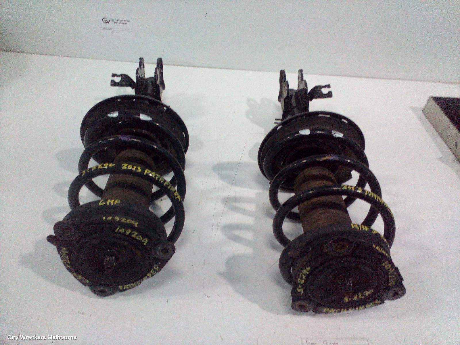 NISSAN PATHFINDER RIGHT FRONT STRUT, R52, 06/2013 - 04/2021