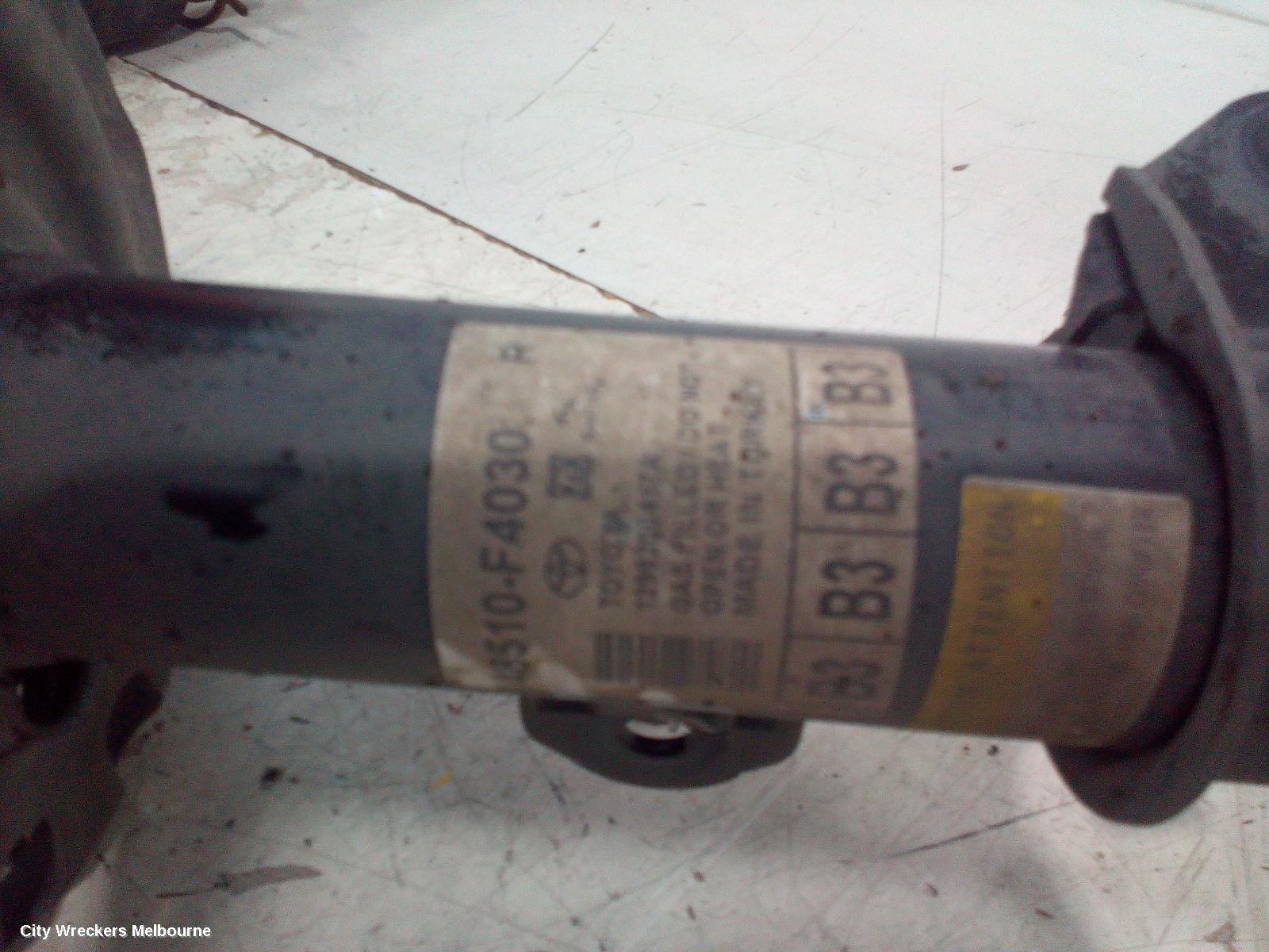 TOYOTA C-HR RIGHT FRONT STRUT, GEN 1, PETROL, 1.2, AWD, 12/2016 ONWARDS