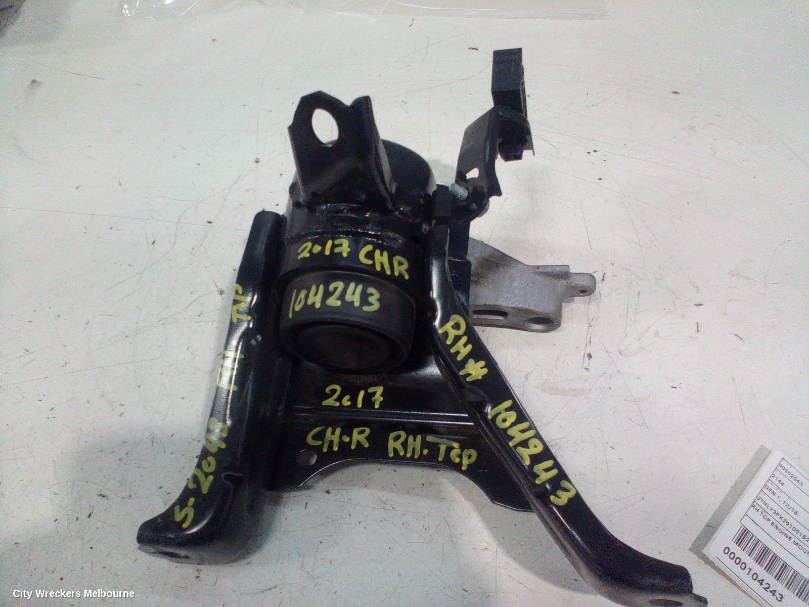 TOYOTA C-HR MOUNT, GEN 1, 12/2016 - 09/2023