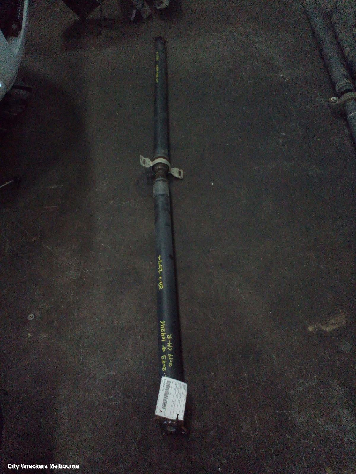 TOYOTA C-HR REAR DRIVE SHAFT, 1.2, PETROL, NGX50R, 12/2016 ONWARDS
