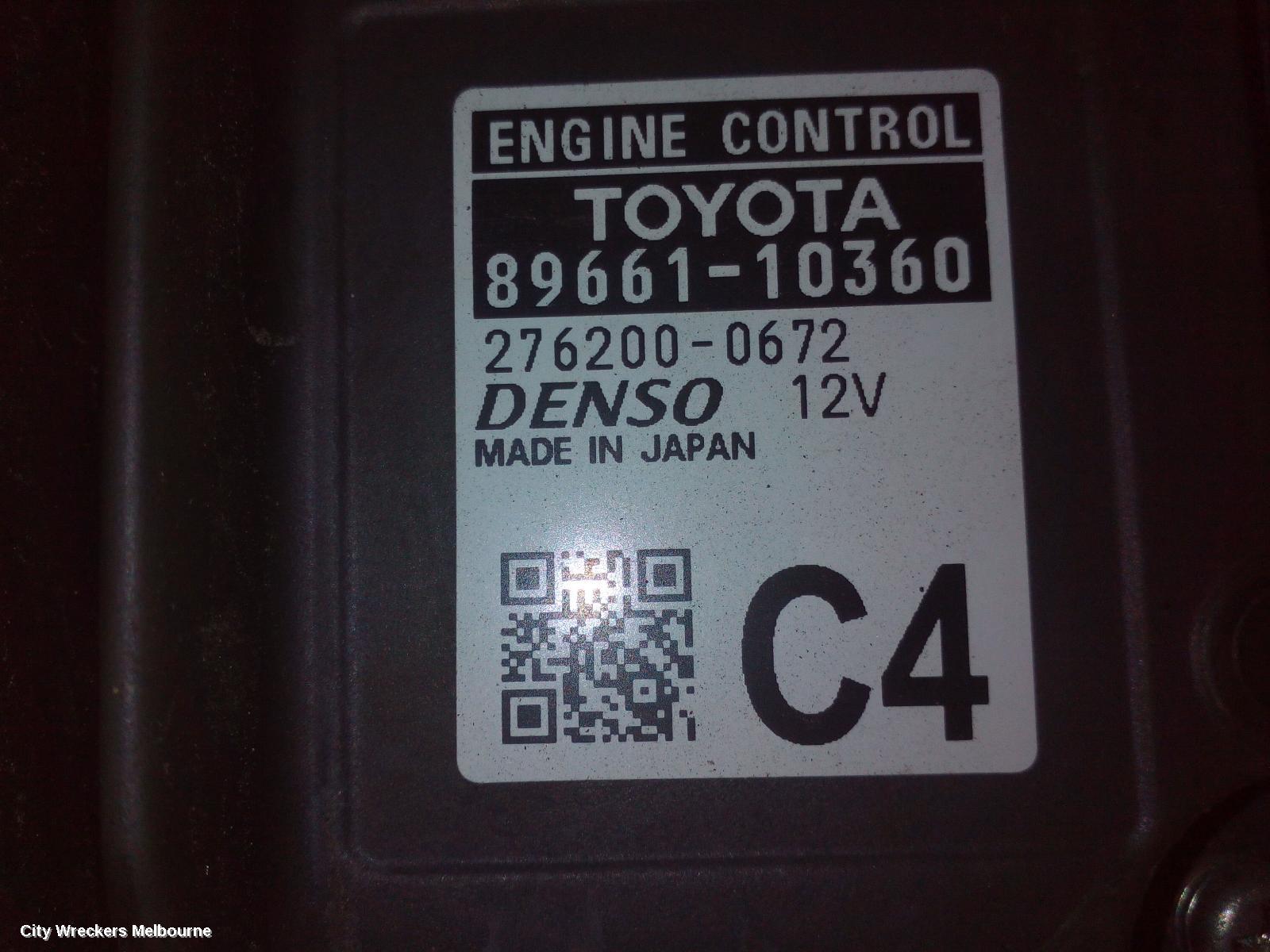 TOYOTA C-HR ECU, ENGINE ECU, 1.2, PETROL, ECU ONLY, GEN 1, 12/2016 ONWARDS