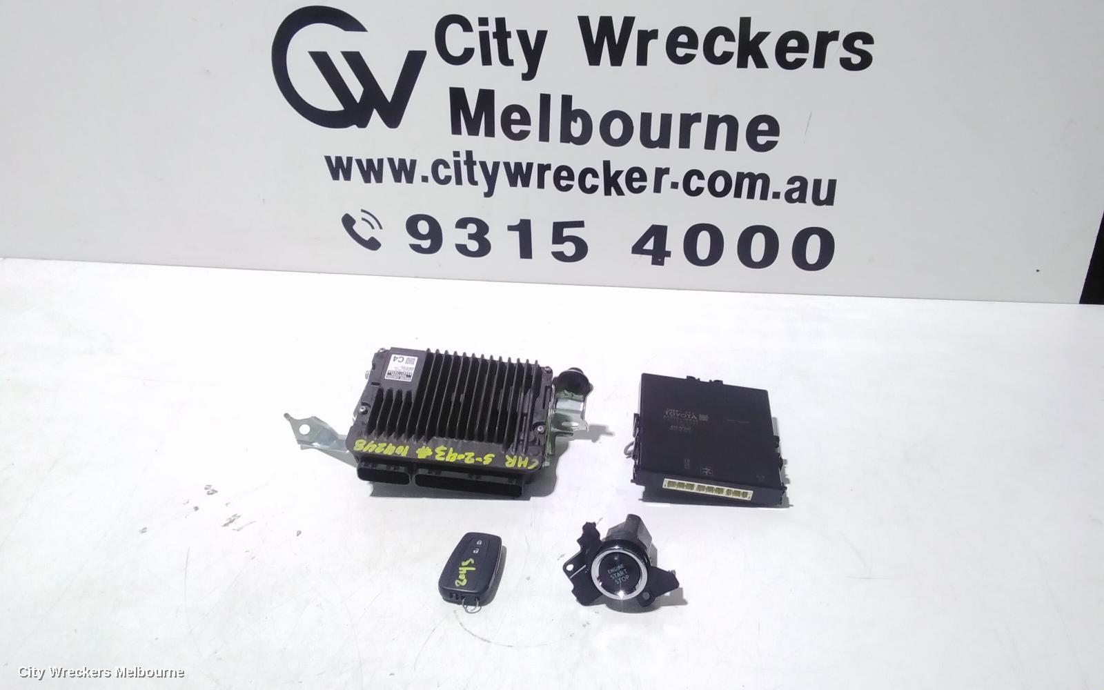 TOYOTA C-HR ECU, ENGINE ECU, 1.2, PETROL, ECU ONLY, GEN 1, 12/2016 ONWARDS