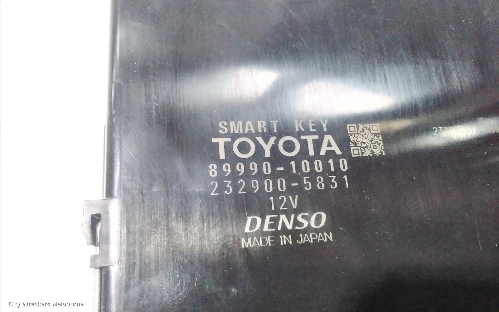 TOYOTA C-HR ECU, ENGINE ECU, 1.2, PETROL, ECU ONLY, GEN 1, 12/2016 ONWARDS