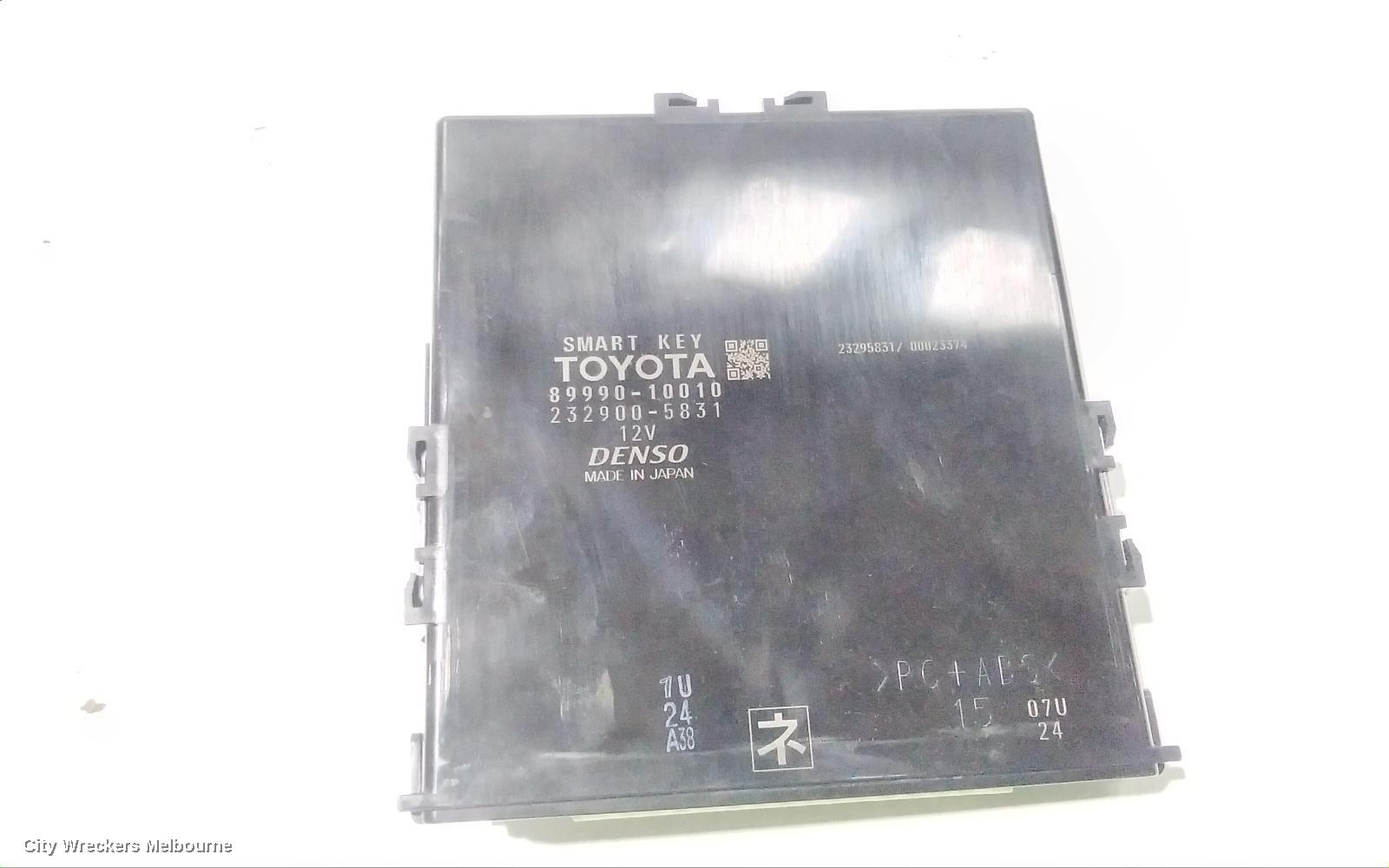 TOYOTA C-HR ECU, ENGINE ECU, 1.2, PETROL, ECU ONLY, GEN 1, 12/2016 ONWARDS