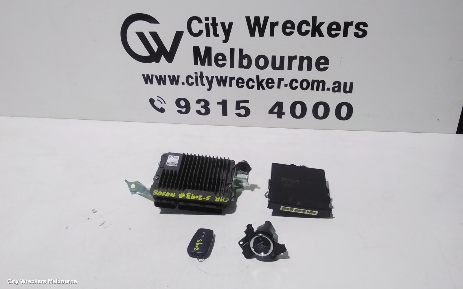 TOYOTA C-HR ECU, ENGINE ECU, 1.2, PETROL, ECU ONLY, GEN 1, 12/2016 ONWARDS