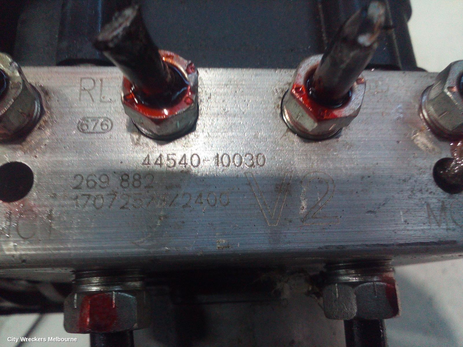 TOYOTA C-HR ABS PUMP/MODULATOR, GEN 1, NON HYBRID TYPE, 12/2016 ONWARDS