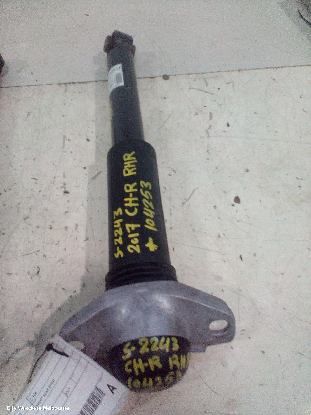 TOYOTA C-HR RIGHT REAR STRUT, GEN 1 ***USE SHOCK ABSORBER PART TYPE***