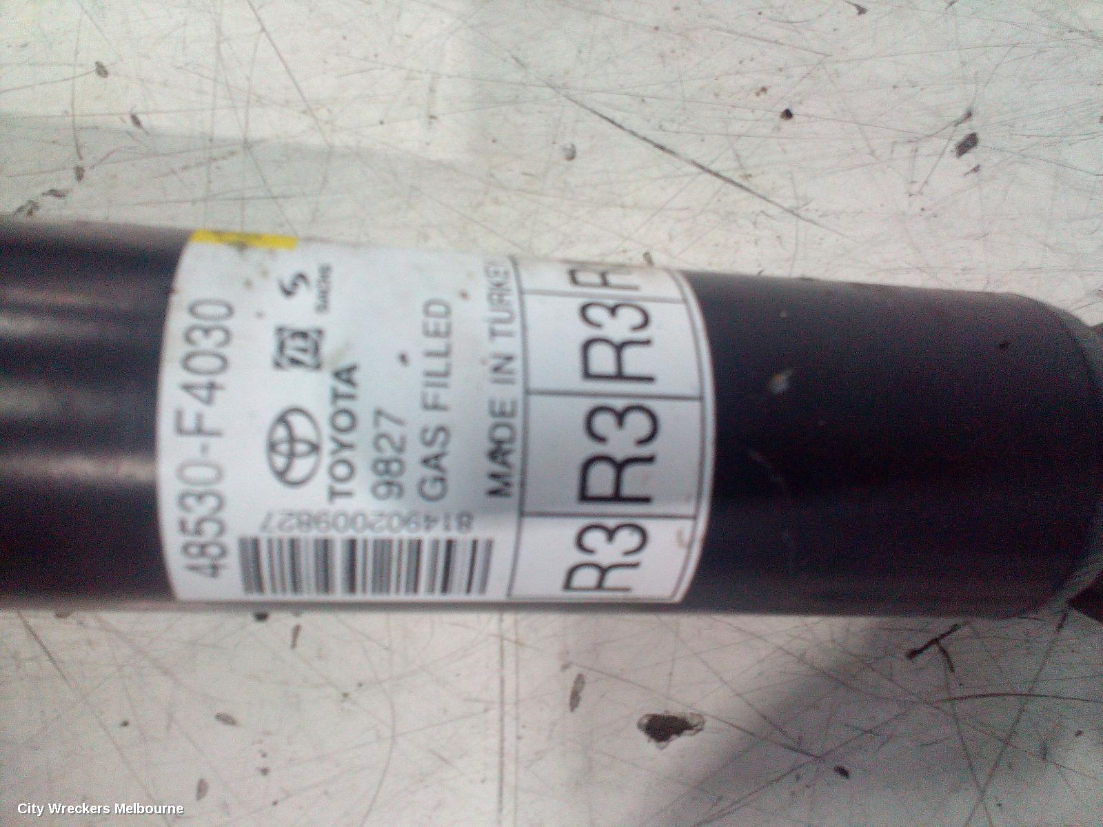 TOYOTA C-HR RIGHT REAR STRUT, GEN 1 ***USE SHOCK ABSORBER PART TYPE***
