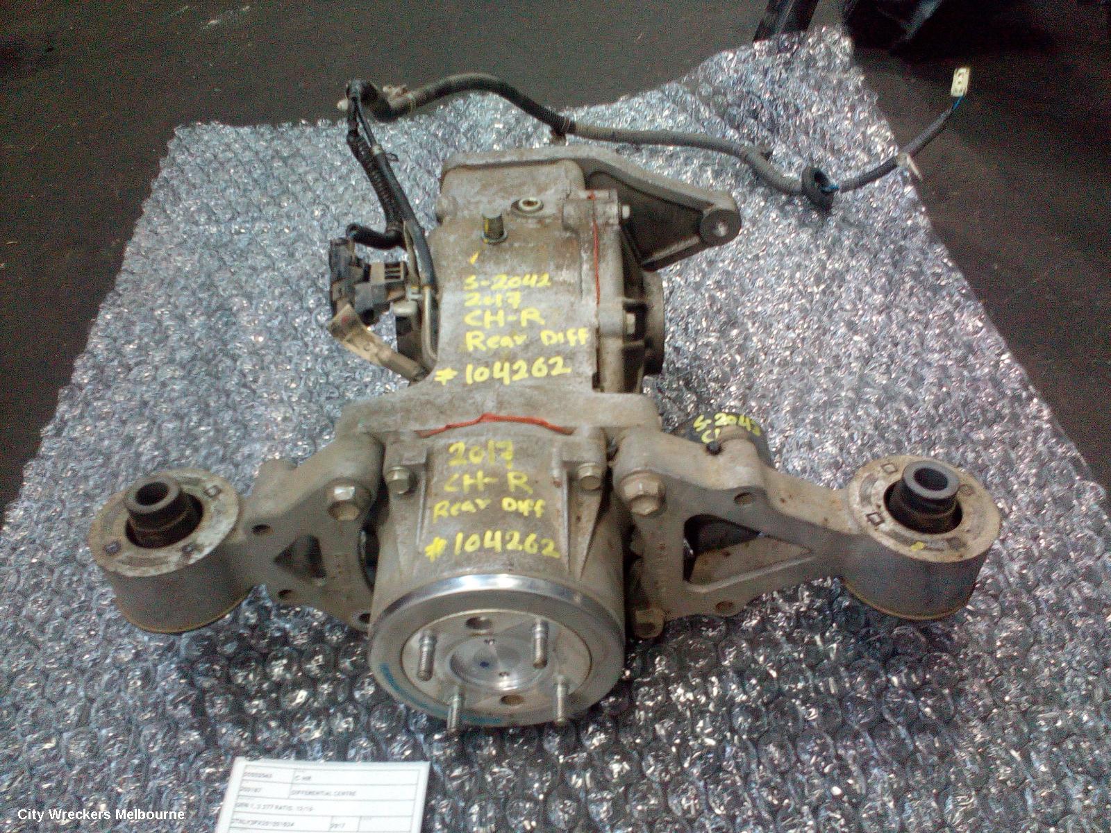 TOYOTA C-HR DIFFERENTIAL CENTRE, GEN 1, 2.277 RATIO, 12/2016 ONWARDS