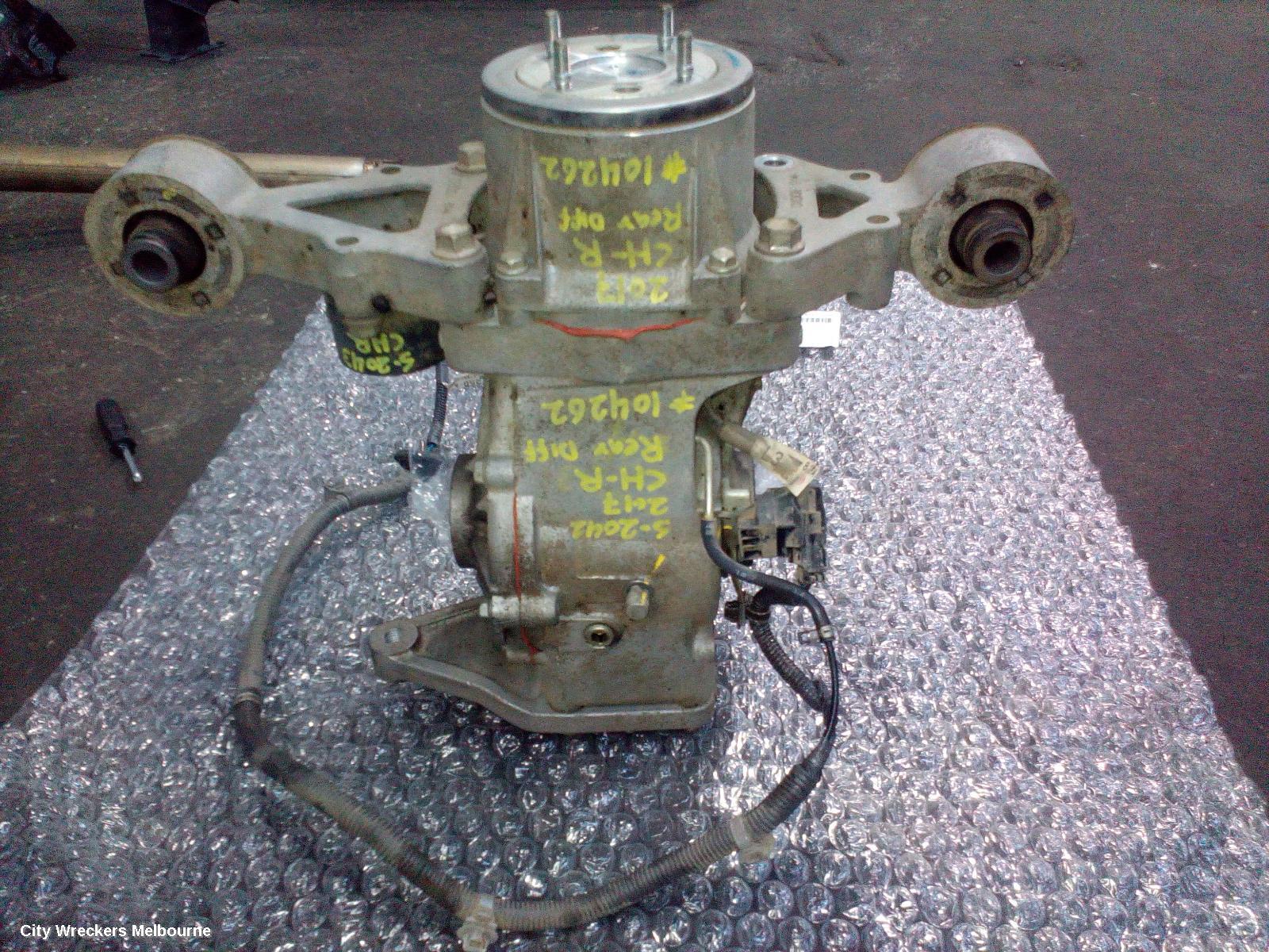 TOYOTA C-HR DIFFERENTIAL CENTRE, GEN 1, 2.277 RATIO, 12/2016 ONWARDS