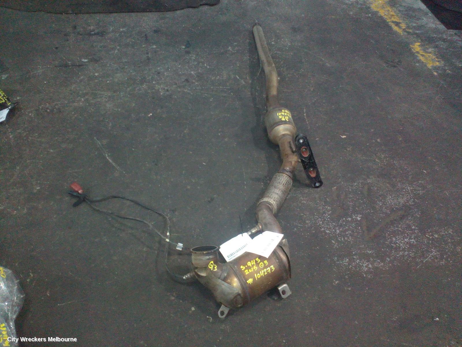 AUDI Q3 CATALYTIC CONVERTER, UNDER CAR-CAT TYPE, 1.4, PETROL, CHPB/CZEA CODE, 8U, 02/2014 - 12/2018