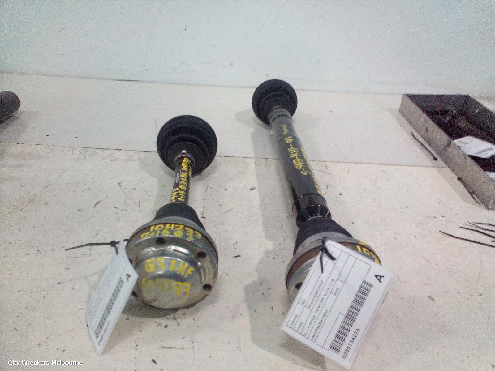 AUDI Q3 RIGHT FRONT STRUT, 8U, 1.4, PETROL, CHPB CODE, 02/2014 - 12/2018