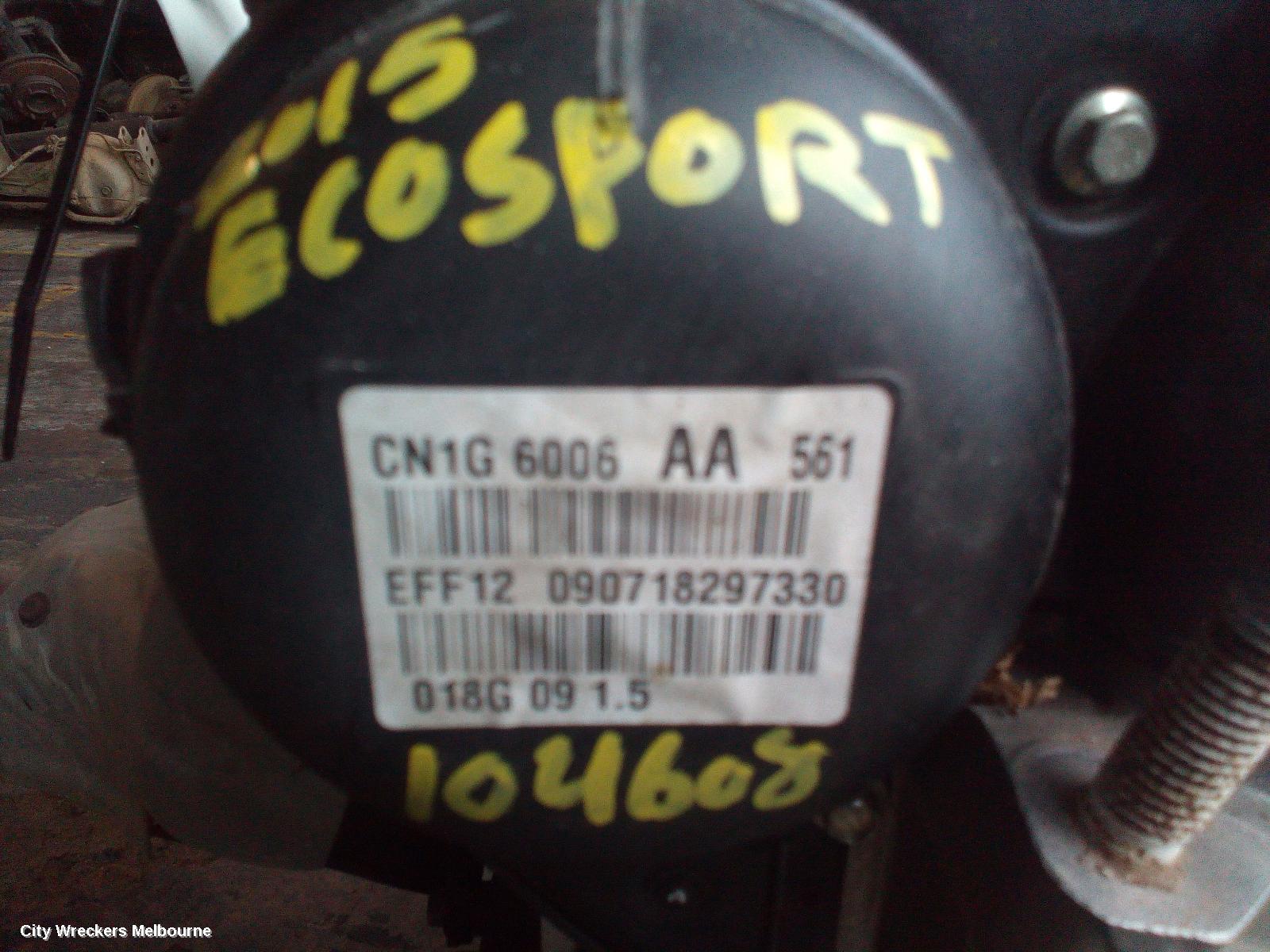 FORD ECOSPORT ENGINE, PETROL, 1.5, DURATEC, BK, 11/2013 - 09/2017